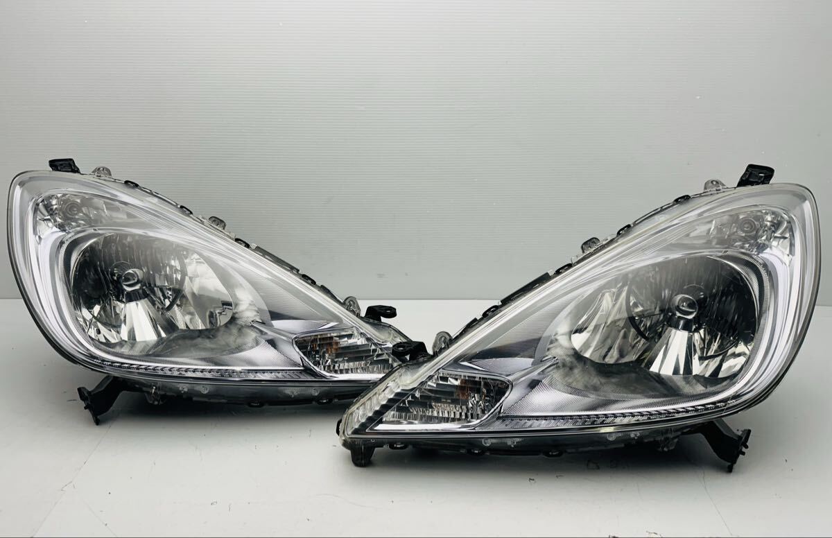 ★美品★ ホンダ GP1 フィット ハイブリッド HV 純正 HID ヘッドライト 左右セット STANLEY P9604 GP4 GE7 GE8 バラスト付き 刻印 6 (Y273)拍卖