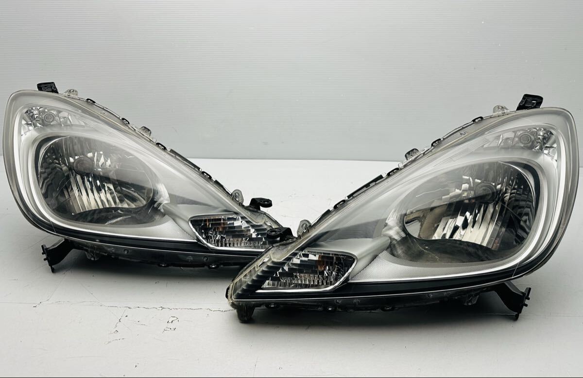 ★当日発送★ ホンダ FIT フィット 後期 GP1/GP4 GE6 ハイブリッド ヘッドライト 左右セット ハロゲン レベ付 STANLEY P9603 打刻 2 (Y280)拍卖