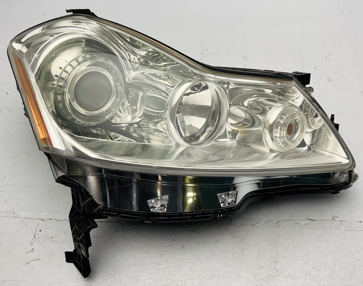 日産 Y50 フーガ 後期 ヘッドライト HID ヘッドランプ/右 純正 STANLEY P4770 ASSY 刻印 B (T280)拍卖
