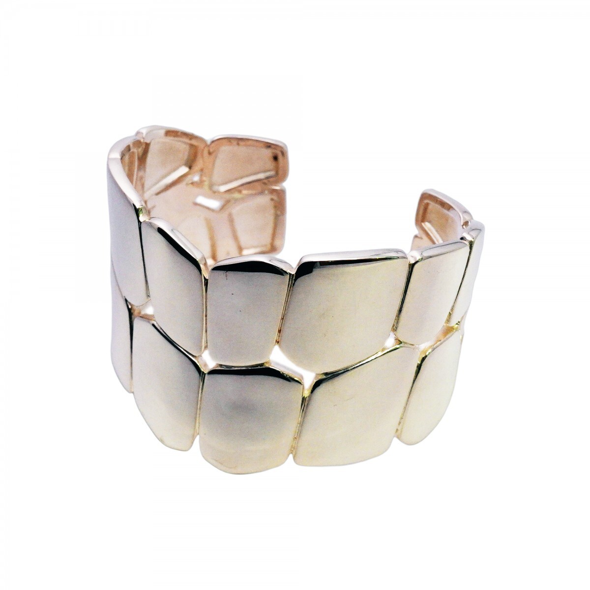 【5jmb0542】エルメス バングル 二ロティカスエクラ/ST シルバー925【中古】メンズ レディース ユニセックス拍卖