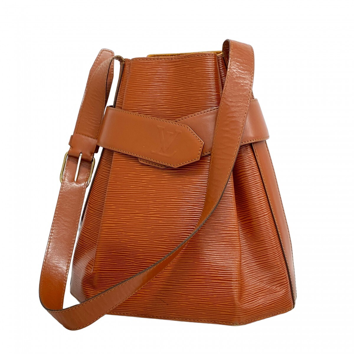 【5me5922】ルイヴィトン ショルダーバッグ エピ サックデポールPM M80203 ケニアブラウン【中古】レディース拍卖