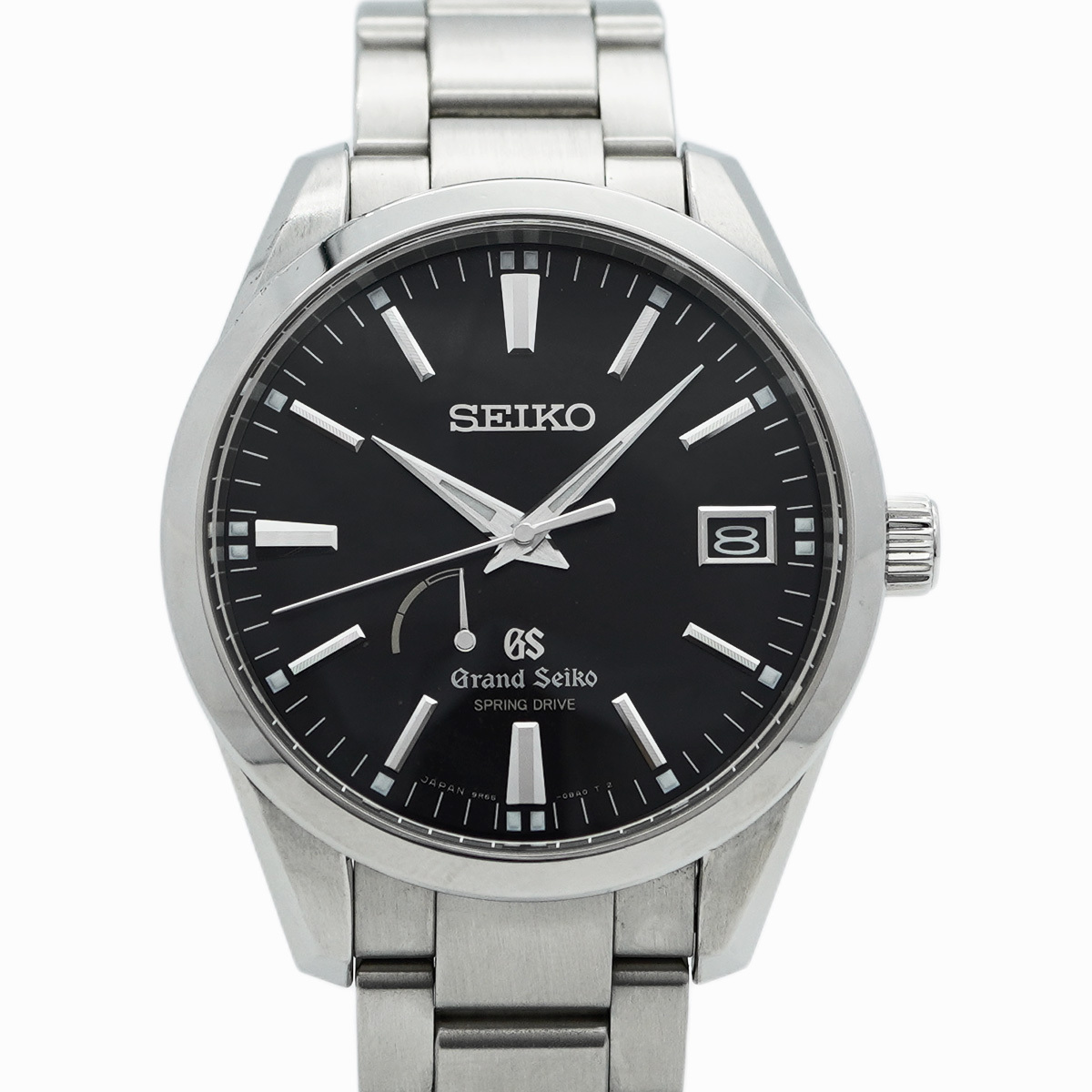 ★SALE【5wwm0202】セイコー グランドセイコー SBGA101 黒文字盤【中古】腕時計 メンズ拍卖