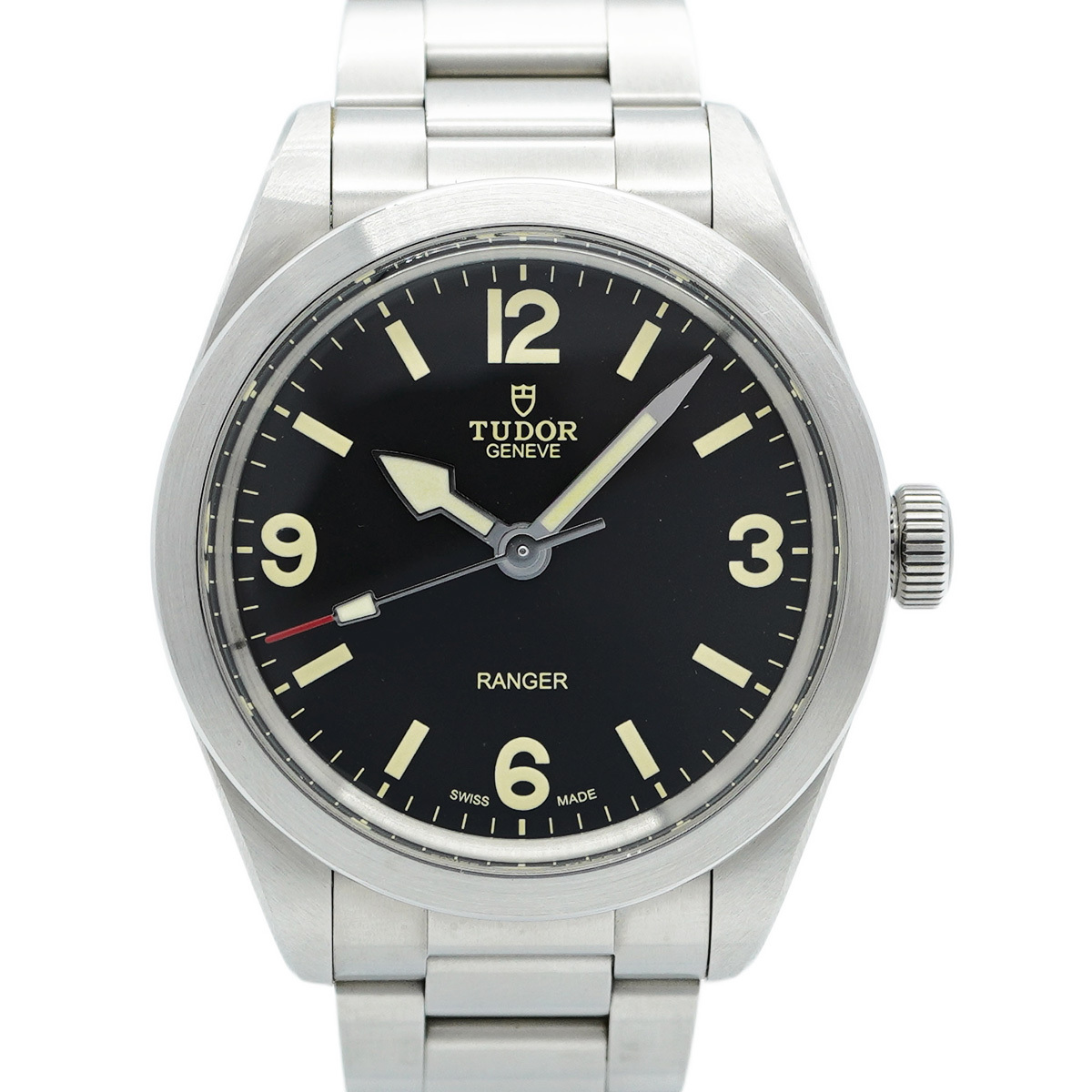 ★SALE【5wwm0238】チュードル レンジャー 79950 黒文字盤【中古】腕時計 メンズ拍卖