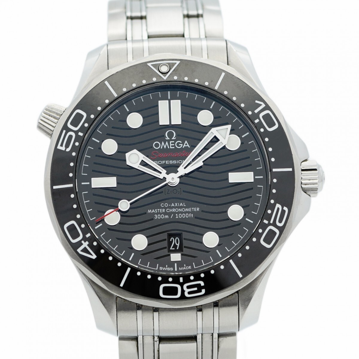 ★最終価格★SALE【5wwm0151】オメガ シーマスター 210.30.42.20.01.001 黒文字盤【中古】腕時計 メンズ拍卖