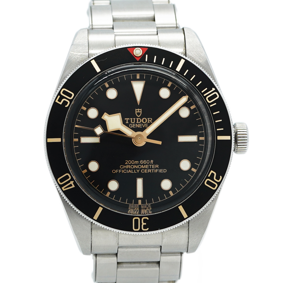 ★最終価格★SALE【5wwm0107】チュードル ブラックベイ 79030N 黒文字盤【中古】腕時計 メンズ拍卖