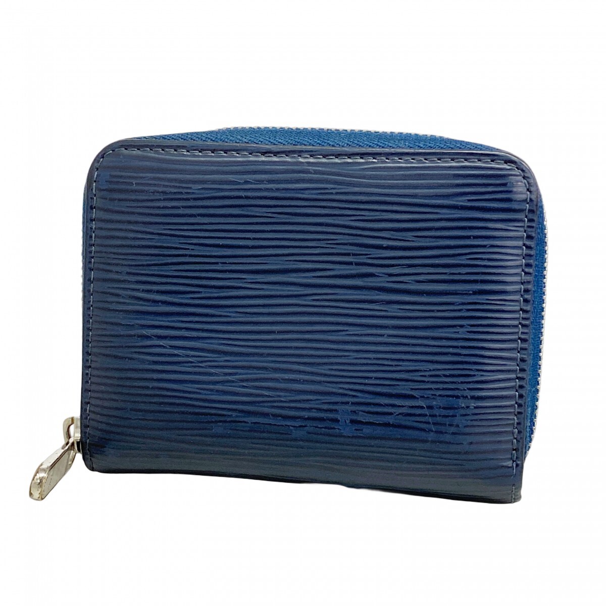 【5me6199】ルイヴィトン コインケース エピ ジッピーコインパース M60438 サフィール【中古】メンズ レディース ユニセックス拍卖