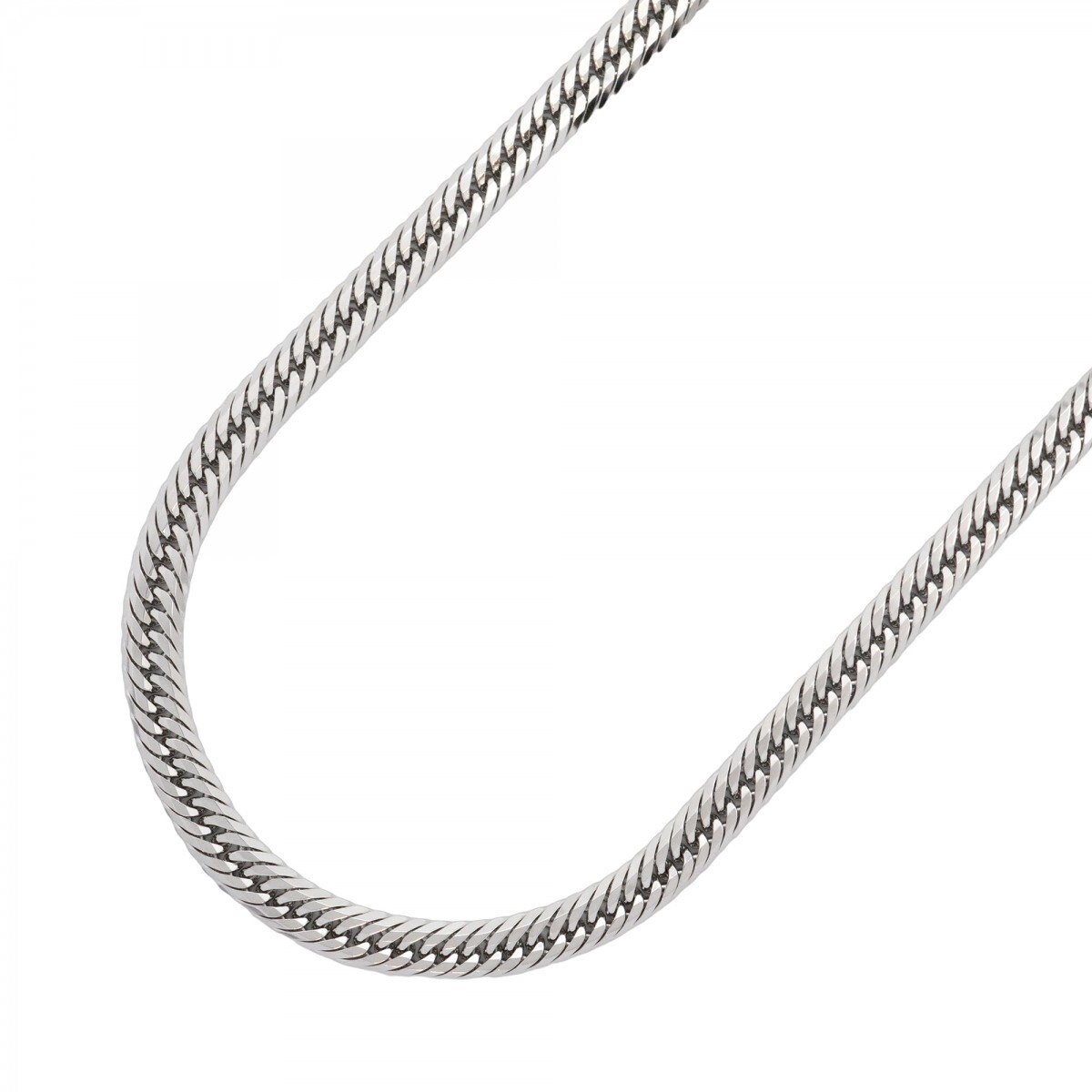 【5khm078】喜平 ネックレス Pt850 プラチナ 8面 トリプル 50.9cm 50.4g キヘイ【中古】メンズ レディース ユニセックス拍卖