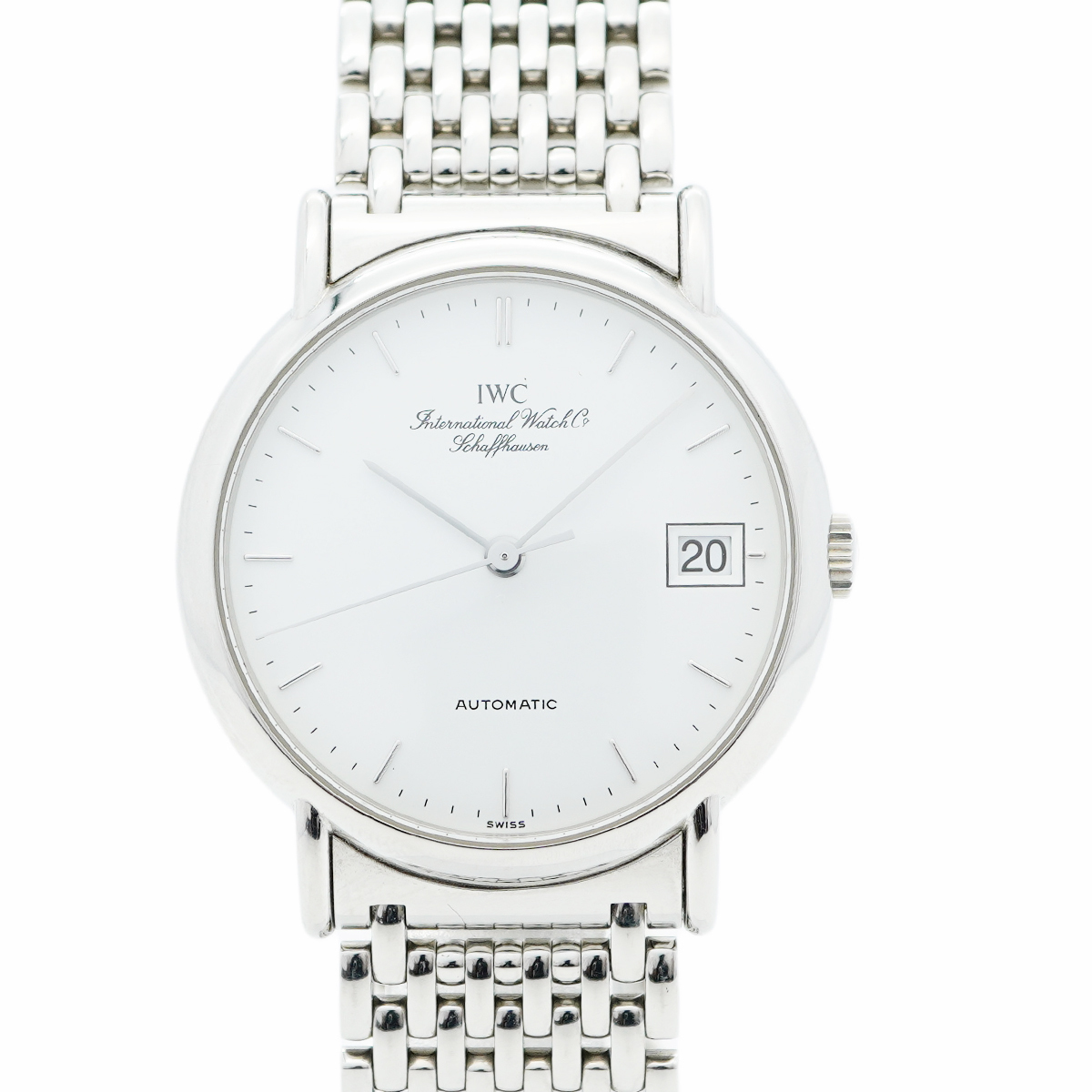 【5wwo0006】IWC アイダブリューシー シャフハウゼン ポートフィノ IW351318 白文字盤【中古】腕時計 メンズ拍卖