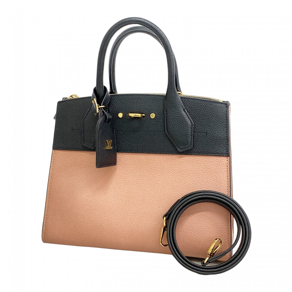 【5me6513-h】ルイヴィトン ハンドバッグ ティスティーマーPM M51590 ノワール マグノリア 2wayバッグ【中古】レディース拍卖