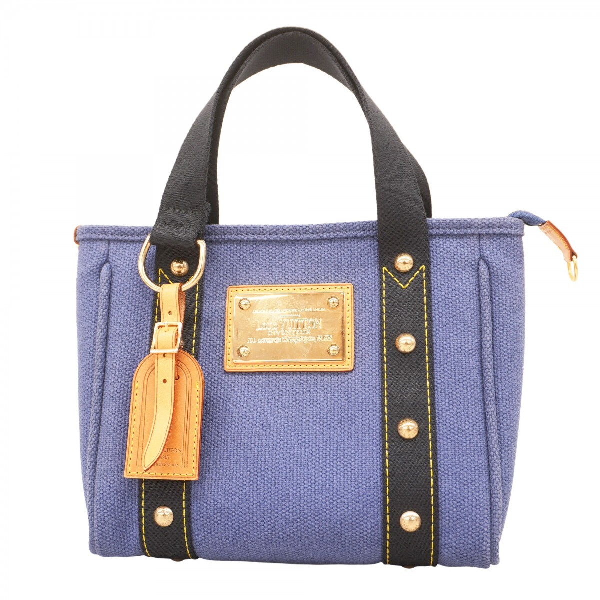 ★最終価格★SALE【5mc2814】ルイヴィトン ハンドバッグ アンティグア カバPM M40090 ブルー【中古】レディース拍卖