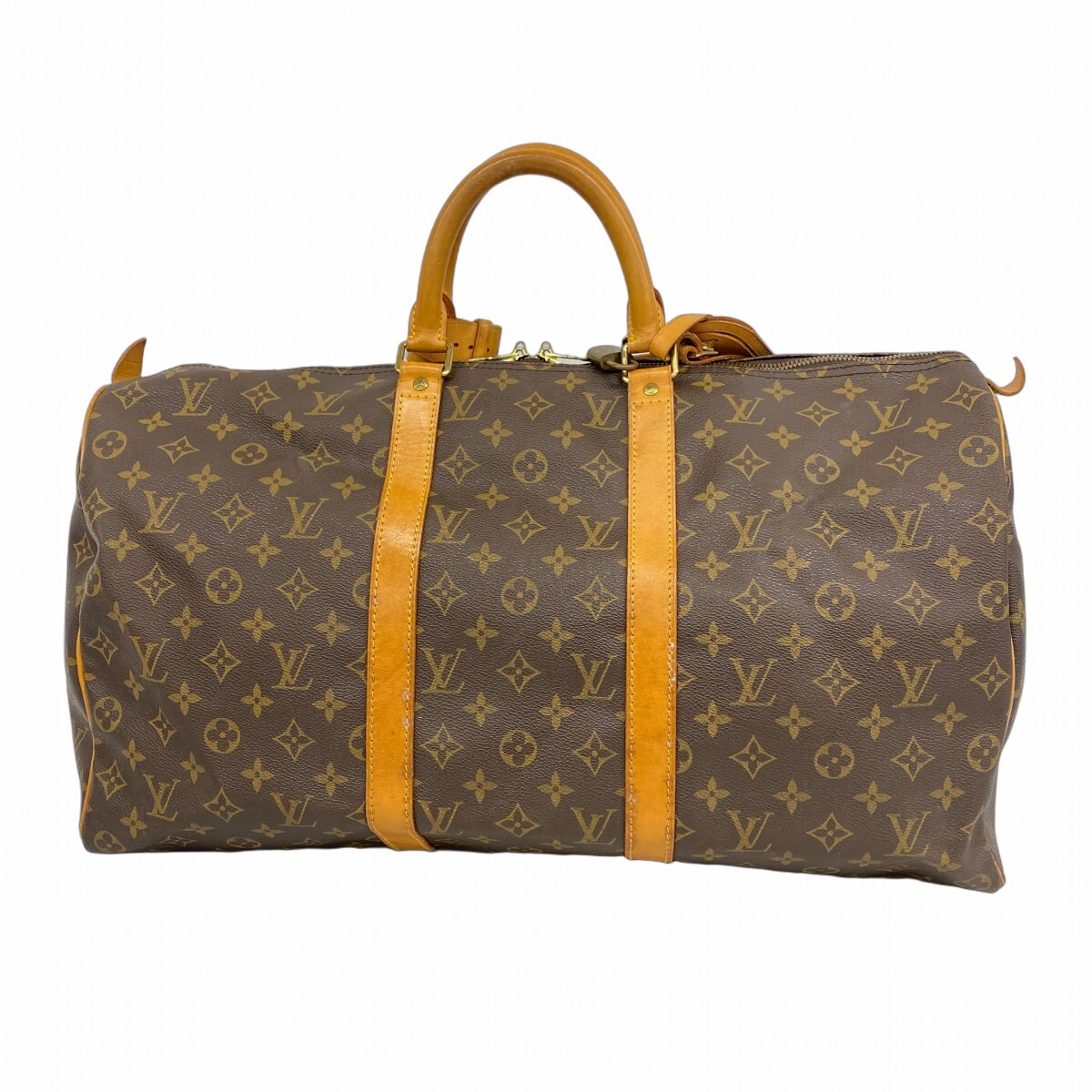 ★最終価格【5mc2725】ルイヴィトン ボストンバッグ モノグラム キーポル50 M41426 ブラウン【中古】レディース拍卖