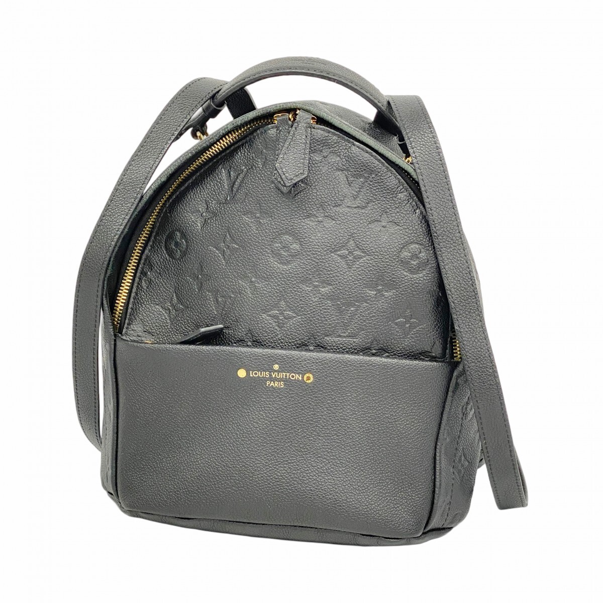 ★最終価格【5mc2913】ルイヴィトン リュック・デイパック モノグラム・アンプラント ソルボンヌ M44016 ノワール【中古】レディース拍卖