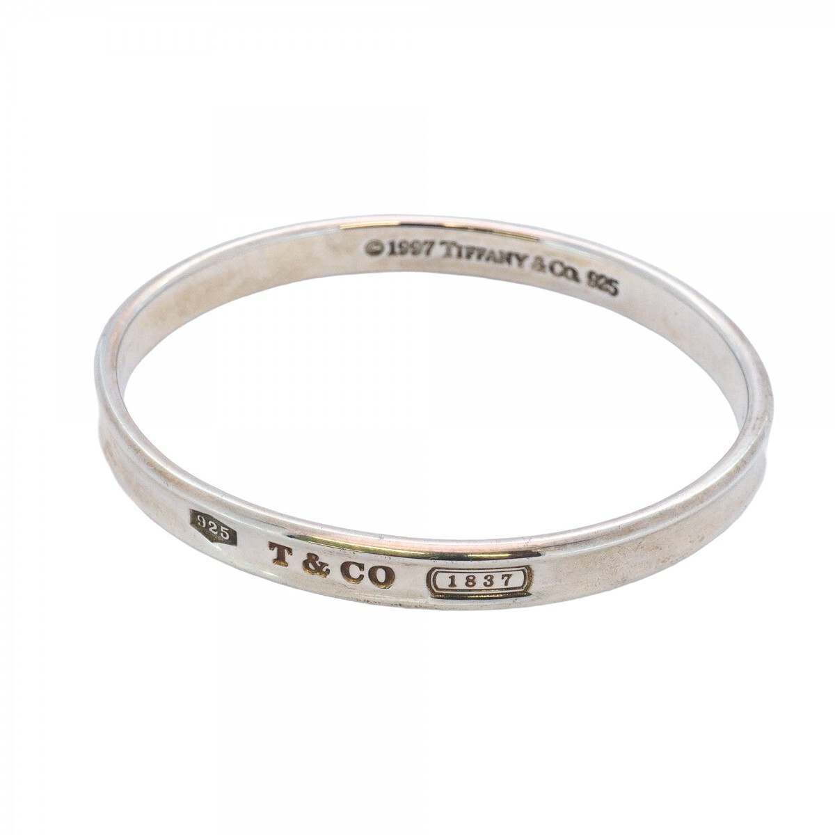 ★最終価格★SALE【5jmb0200】ティファニー バングル ナロー シルバー925【中古】レディース拍卖