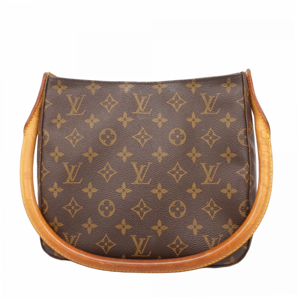 【5ob0487】ルイヴィトン ショルダーバッグ モノグラム ルーピングMM M51146 ブラウン【中古】レディース拍卖
