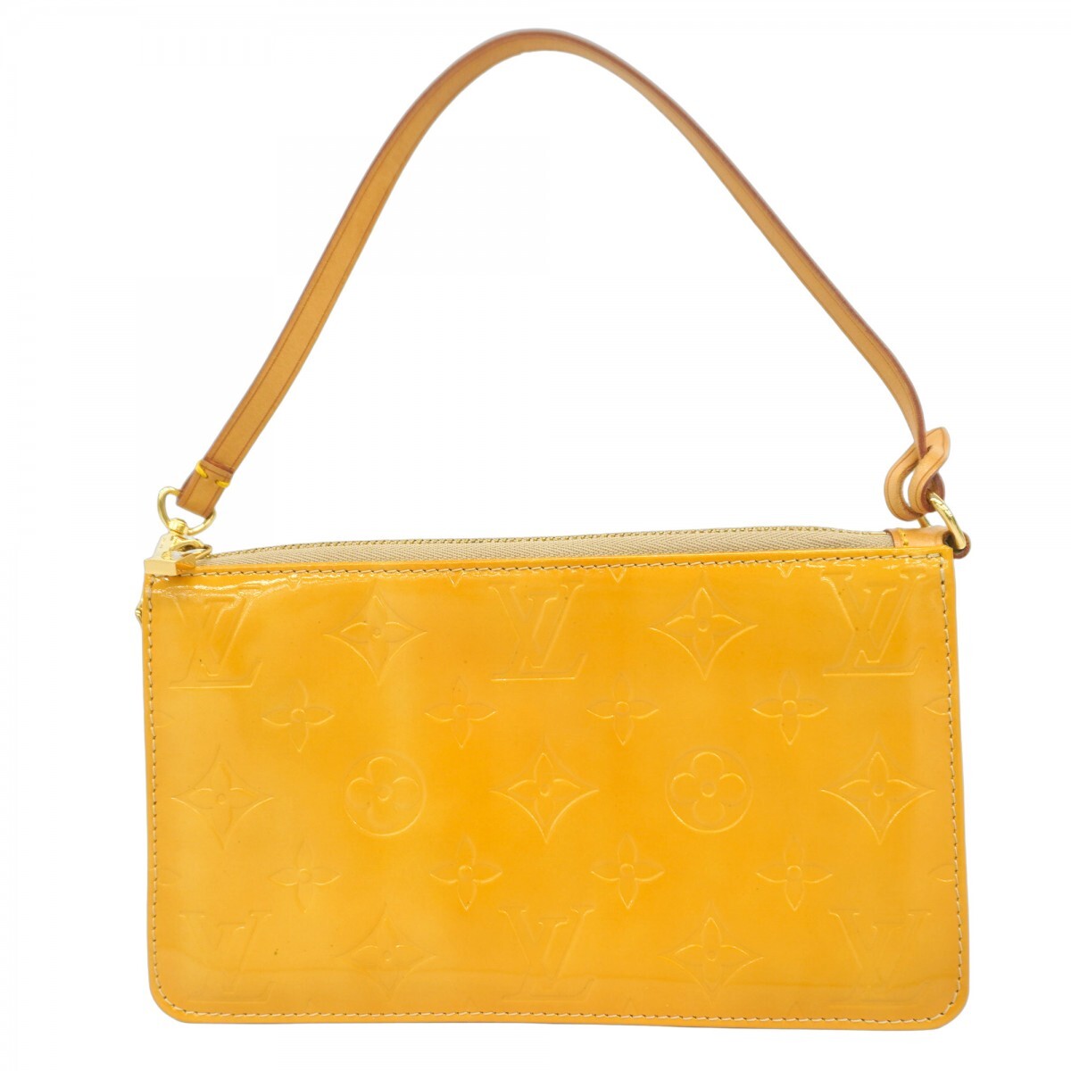 ★最終価格【5mc3355】ルイヴィトン ポーチ ヴェルニ レキシントン M91010 ベージュ【中古】レディース拍卖