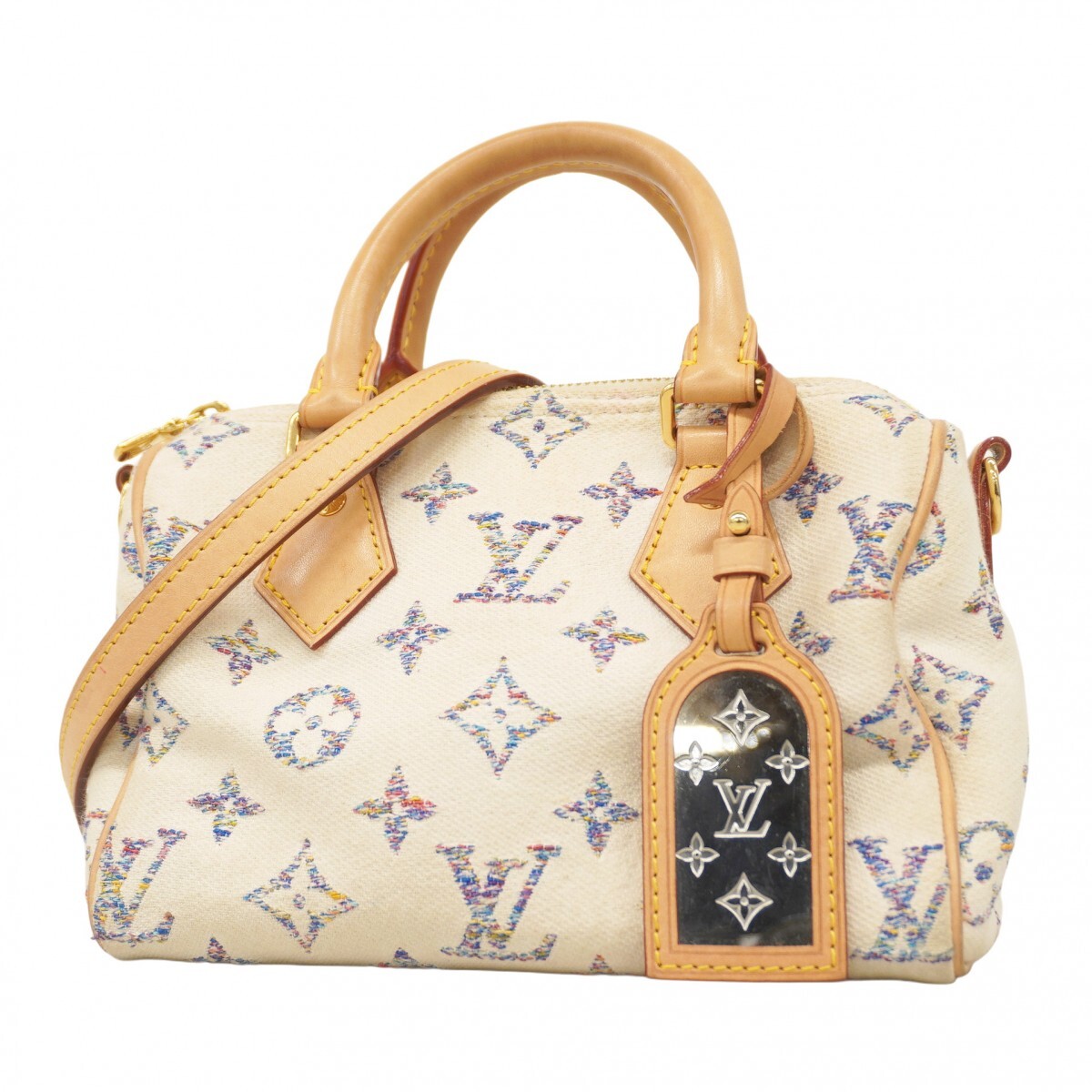 ★最終価格★SALE【5mc3635-h】ルイヴィトン ハンドバッグ モノグラム・ジャカード スピーディバンドリエール20 M24709 2way拍卖