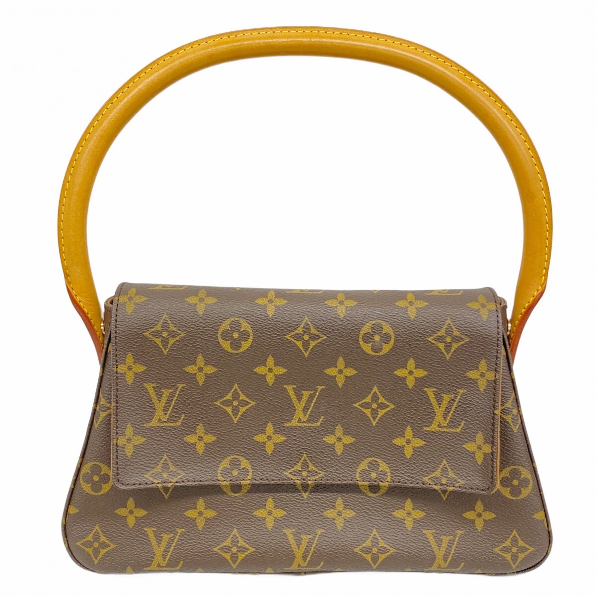 【5ob0862】ルイヴィトン ショルダーバッグ モノグラム ミニルーピング M51147 ブラウン【中古】レディース拍卖