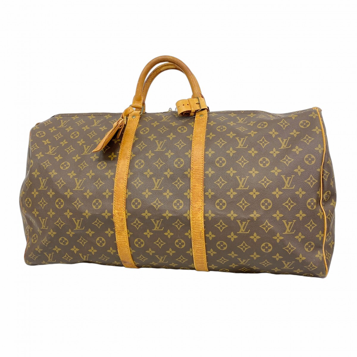 【5ob1003-r】ルイヴィトン ボストンバッグ モノグラム キーポル60 M41422 ブラウン【中古】メンズ レディース ユニセックス拍卖