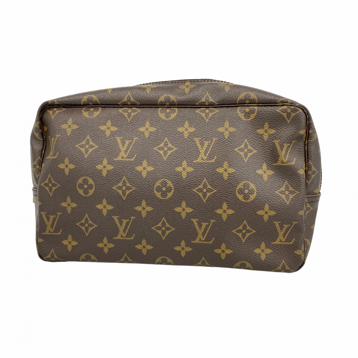 【5ob1009】ルイヴィトン ポーチ モノグラム トゥルーストワレット28 M47522 ブラウン【中古】レディース拍卖