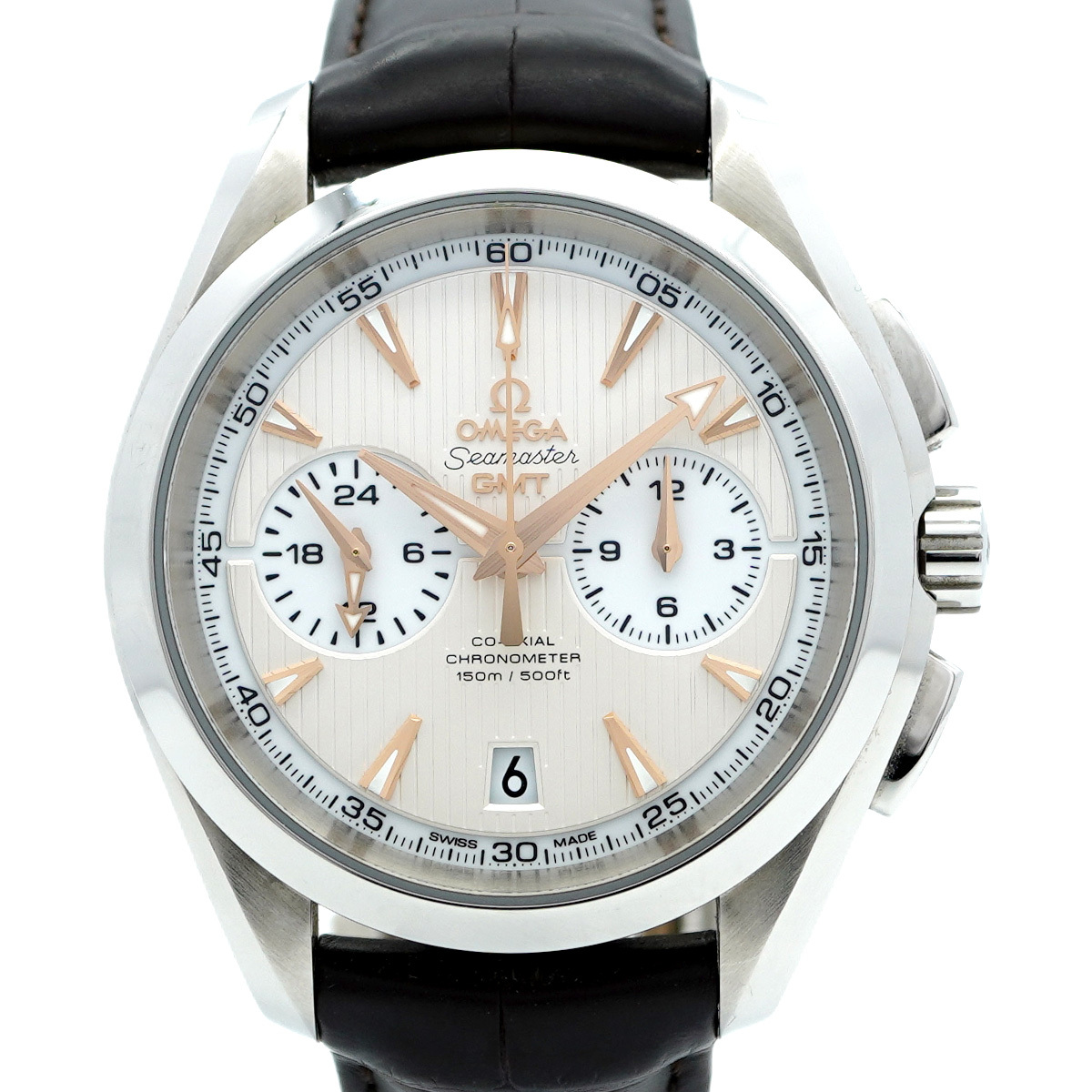 ★最終価格★SALE【5wwm0223】オメガ シーマスター 231.13.43.52.02.001 アイボリー文字盤【中古】腕時計 メンズ拍卖