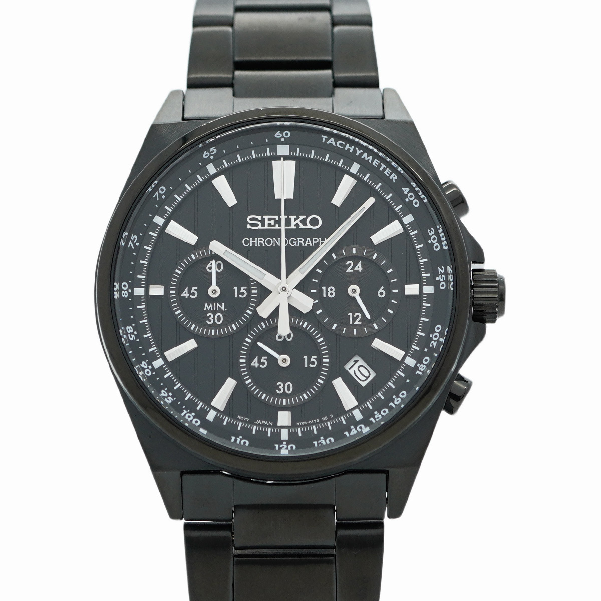 ★最終価格【5wwm0231】セイコー セイコーコレクション Sシリーズ 8T63-01T0 黒文字盤【中古】腕時計 メンズ拍卖
