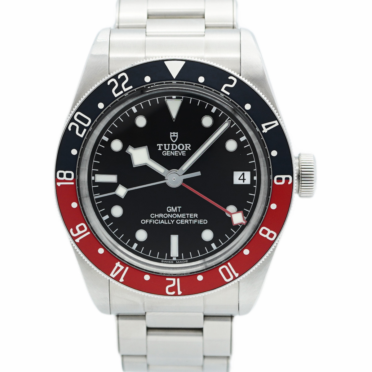 ★最終価格★SALE【5wwm0236】チュードル ブラックベイ GMT 79830RB 黒文字盤【中古】腕時計 メンズ拍卖