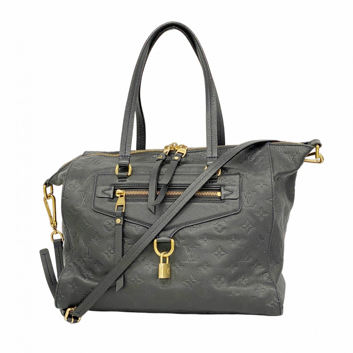 【5ob1112】ルイヴィトン ハンドバッグ モノグラム・アンプラント ルミニューズPM M93410 アンフィニ 2wayバッグ【中古】レディース拍卖