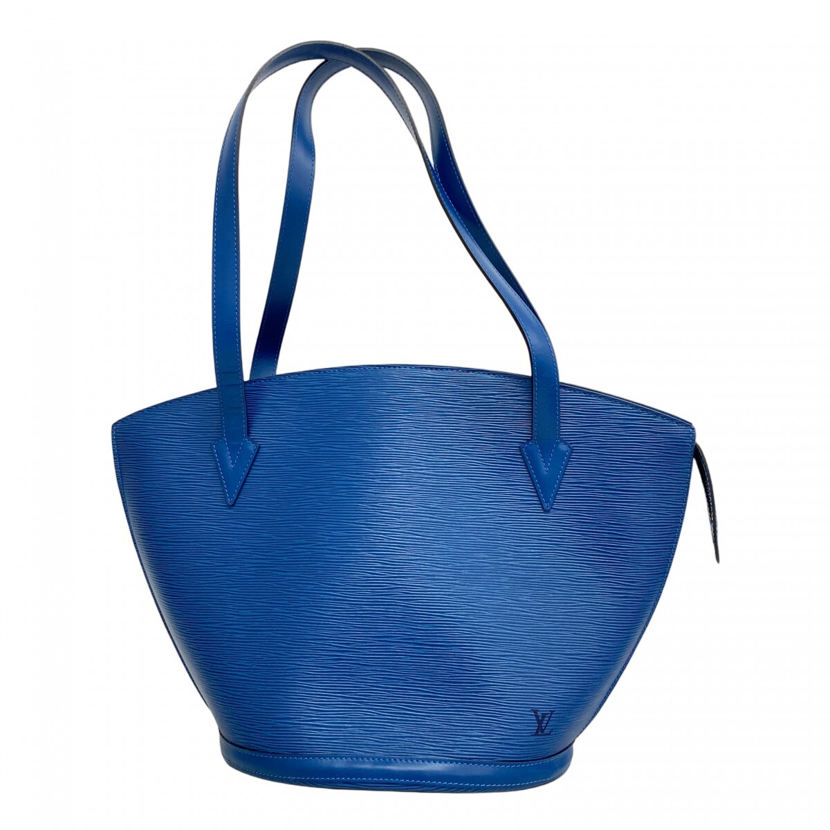 【5ob1181】ルイヴィトン ショルダーバッグ エピ サンジャックショッピング M52265 トレドブルー【中古】レディース拍卖