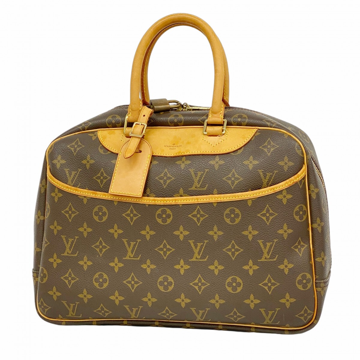 ★最終価格【5md4007】ルイヴィトン ハンドバッグ モノグラム ドーヴィル M47270 ブラウン【中古】レディース拍卖