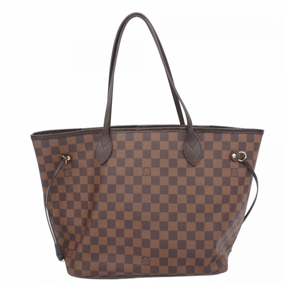 【5oc1545】ルイヴィトン トートバッグ ダミエ ネヴァーフルMM N51105 エベヌ【中古】レディース拍卖