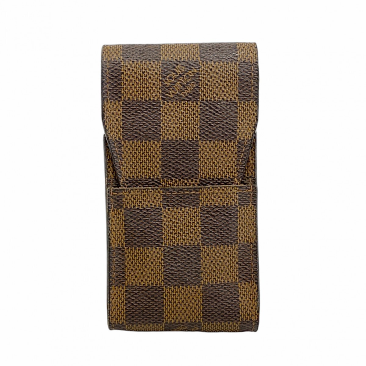 ★SALE【5me5633】ルイヴィトン シガレットケース ダミエ エテュイシガレット N63024 エベヌ【中古】メンズ レディース ユニセックス拍卖