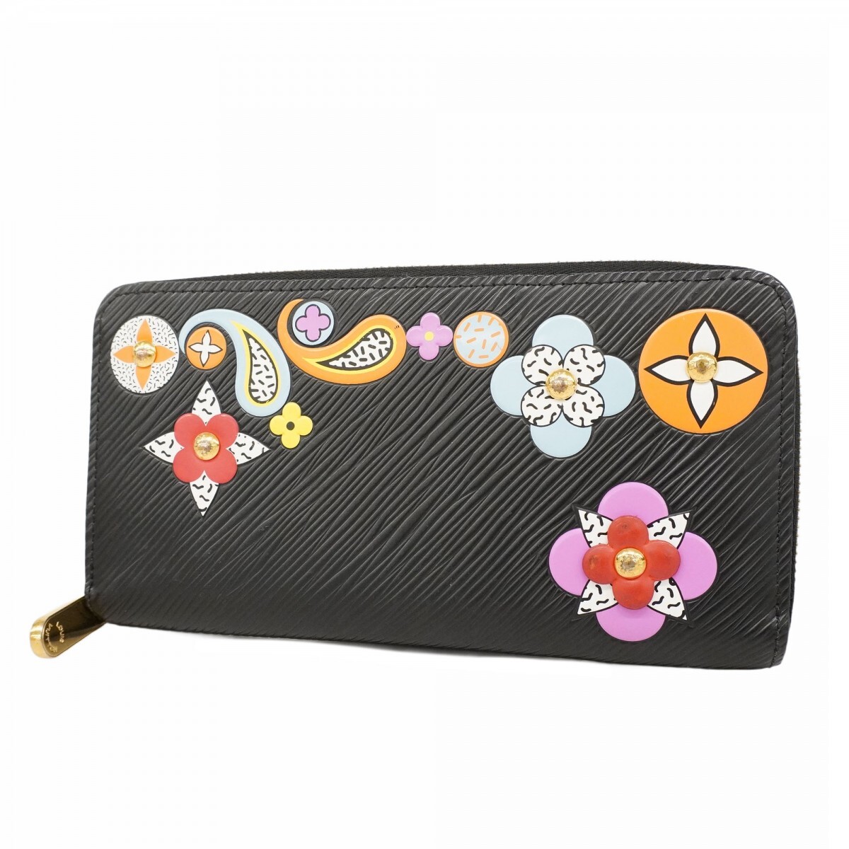 ★最終価格【5md4525】ルイヴィトン 長財布 エピ ジッピーウォレット M62296 ノワ―ル【中古】レディース拍卖