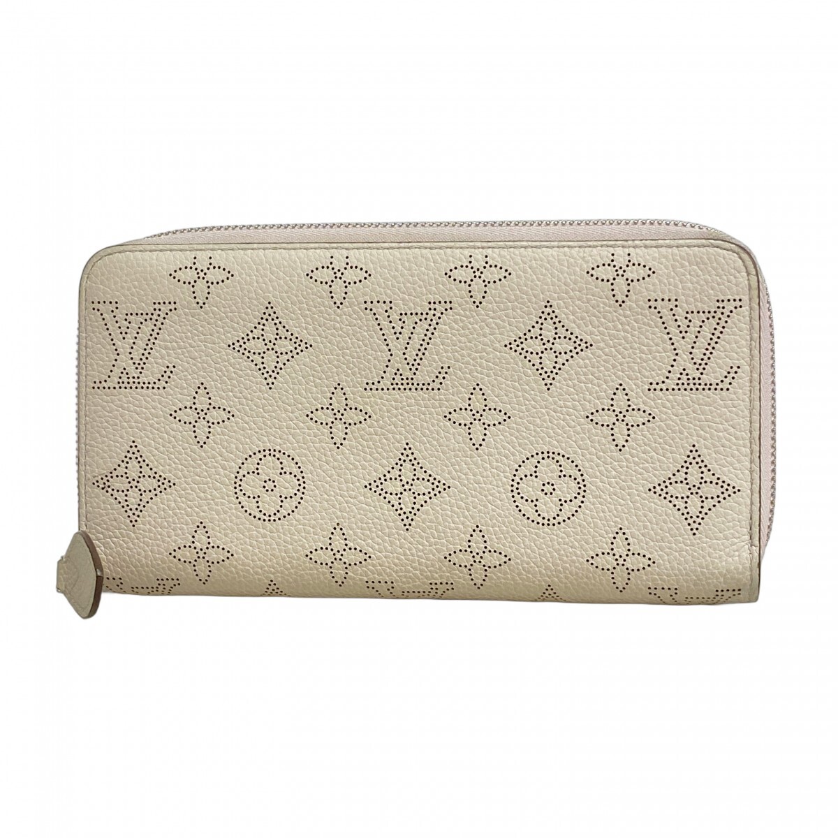 ★最終価格【5md4440】ルイヴィトン 長財布 マヒナ ジッピーウォレット M80490 ベージュ ピンク【中古】レディース拍卖