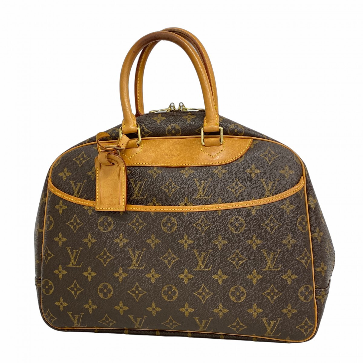 ★最終価格【5md4493】ルイヴィトン ハンドバッグ モノグラム ドーヴィル M47270 ブラウン【中古】レディース拍卖