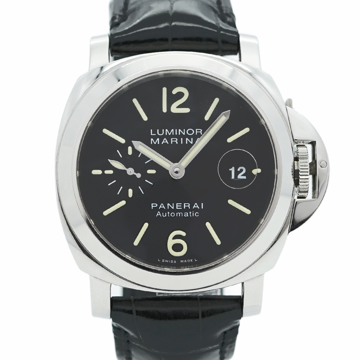 ★最終価格★SALE【5wwm0321】オフィチーネパネライ ルミノール OP6763 黒文字盤【中古】腕時計 メンズ拍卖
