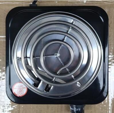 卓上コンロ 電気コンロ アウトドア 1000W 卓上 家庭用 ihクッキングヒーター 電熱線ヒーター シンプル操作 過熱保護 5段階温度調節可拍卖