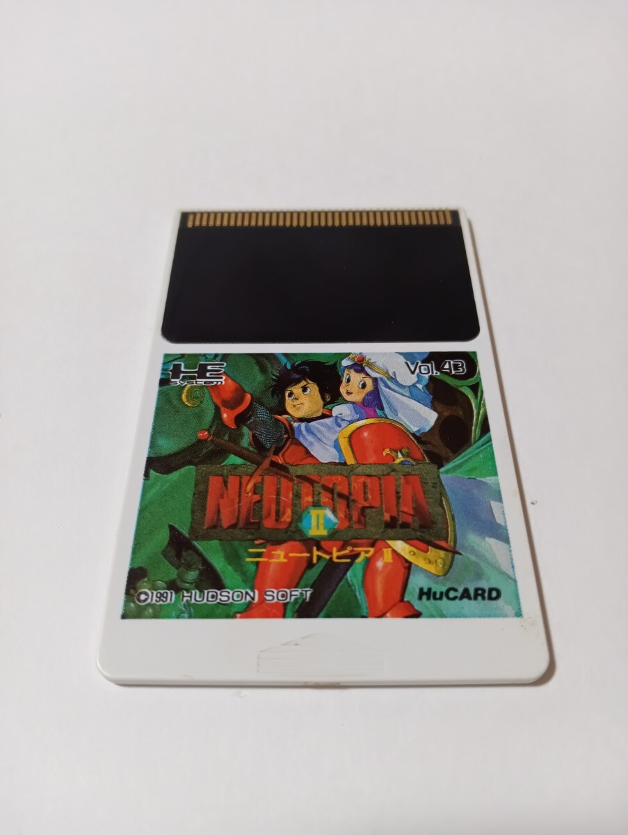ニュートピアII PCエンジン PCE Neutopia II拍卖