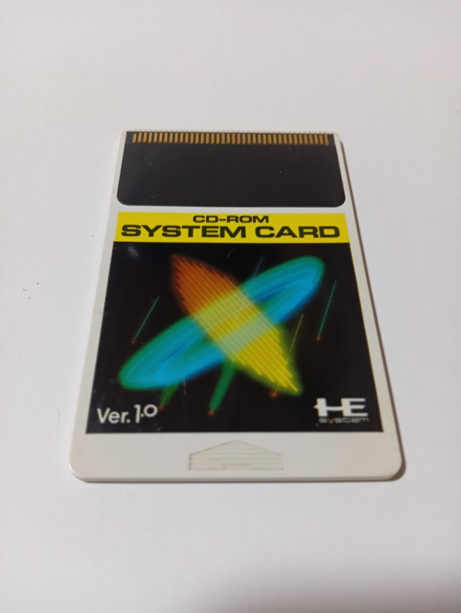 CD-ROM システムカード NEC PCエンジン Hu card 拍卖