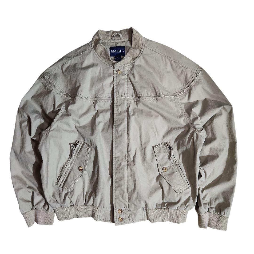 USA古着 Puritan カップショルダージャケット・ベージュ系・ダービージャケット 表記L 実質XL以上 892拍卖