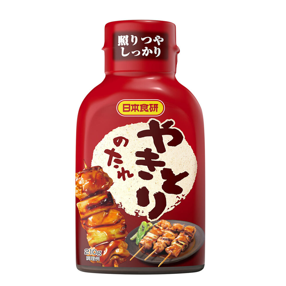 やきとりのたれ 210g 焼き鳥 照りつやしっかり フライパンで簡単に調理 日本食研/6731x10本セット/卸/送料無料 代引不可品拍卖
