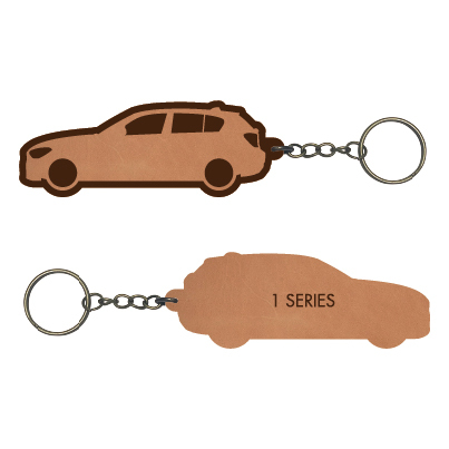 【本革】BMW 1シリーズ【F20系】レザーキーホルダー 拍卖