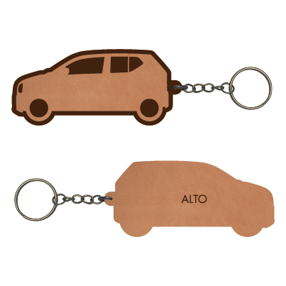 【本革】スズキ アルト【HA36S系】レザーキーホルダー拍卖