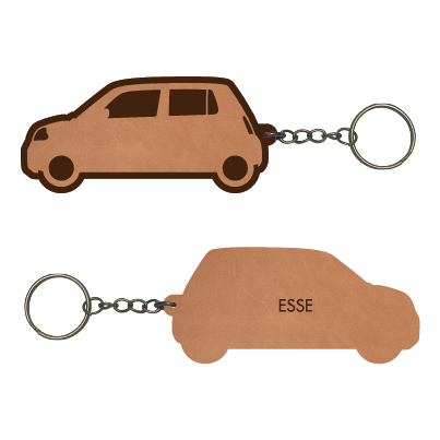 【本革】ダイハツ エッセ【L235S系】レザーキーホルダー拍卖