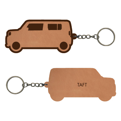 【本革】ダイハツ タフト【LA900S系】レザーキーホルダー拍卖