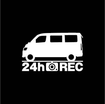 【ドラレコ】トヨタ タウンエースバン【400系】後期型 24時間 録画中 ステッカー拍卖