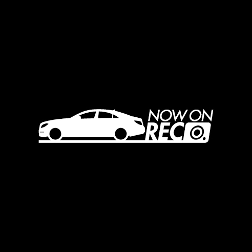 【ドラレコ&セキュリティ】メルセデスAMG CLSクラス【C218系】録画中 ステッカー拍卖