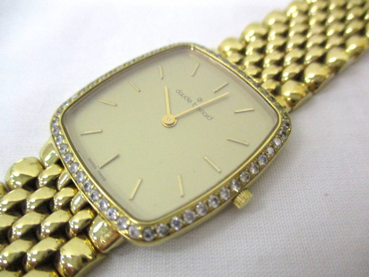 @IK claude bernard クロードベルナール 腕時計 スクエア レディース SWISS MADE (管理LW-069)拍卖