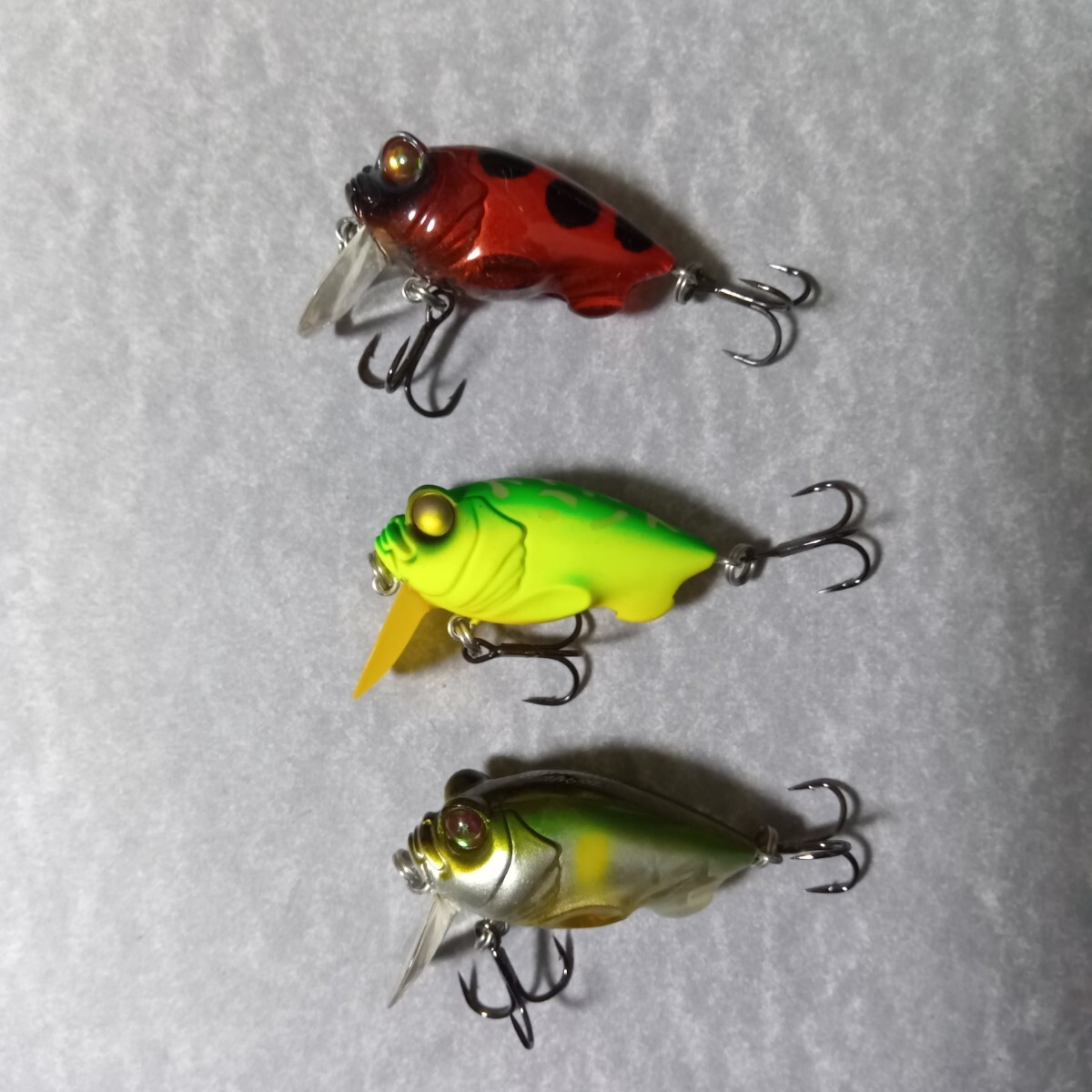 3個セット ベビー グリゼロ グリフォン ゼロ メガバス テントー 2005年 カラクサタイガー 年号なし PM アユ 年号なし ベビーグリゼロ拍卖