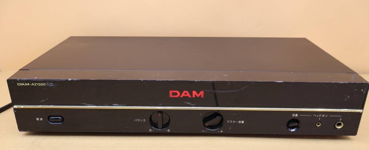 Y364# 動作確認済み 第一興商 DAM-AD5000G カラオケ アンプ デジタルアンプ カラオケ機器拍卖
