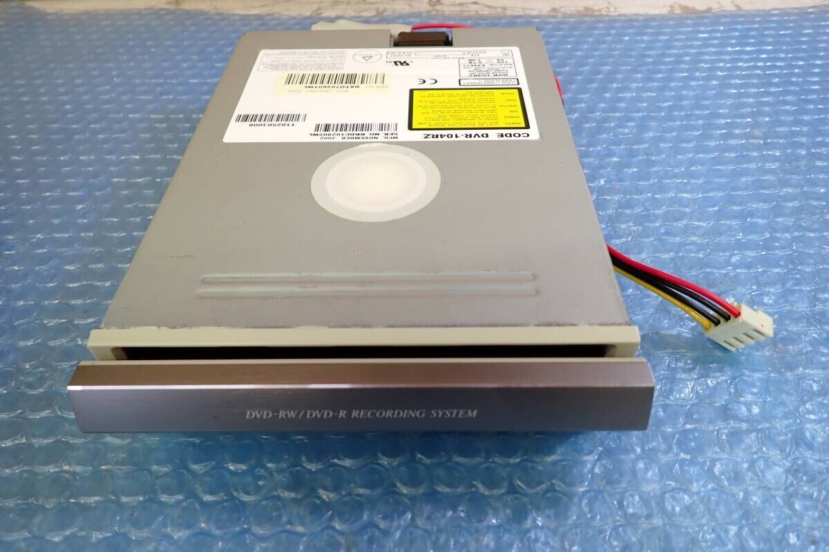 ZZ809# 動作確認済み Sharp DV-SR100 レコーダー から取外した DVR-104RZ DVDレコーダードライブ 交換用拍卖